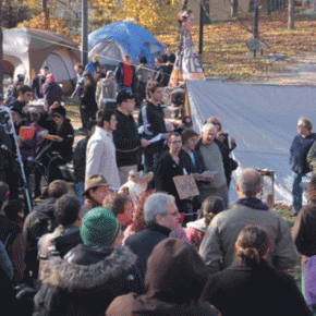 Occupy Poughkeepsie Eviction Tonight